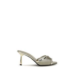Prada Women Sandals With The Triangular Logo